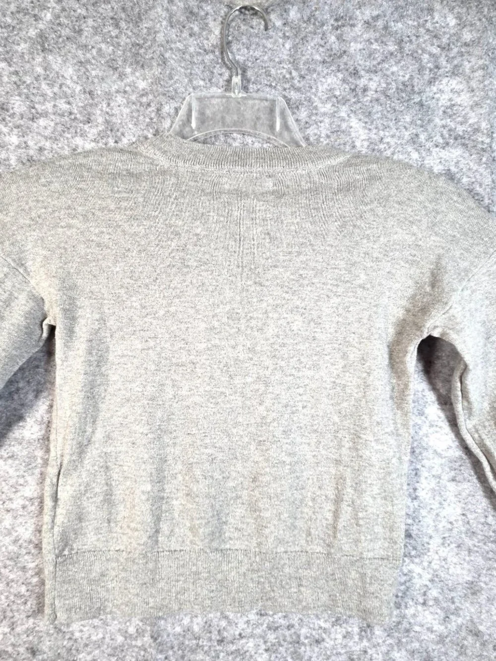 Gap x Disney Kids L Mickey Mouse Heart Sequin Gray Sweater
